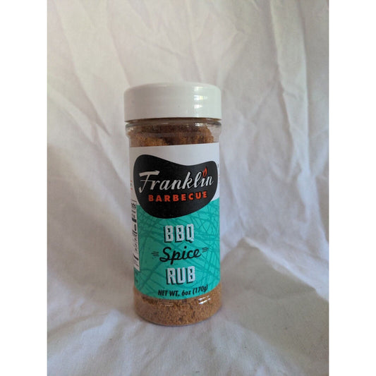 Franklin Barbecue BBQ Rub Spice 6 Ounce Shaker